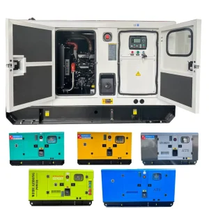 CE Qualified Three Phase Diesel Generator 24-75kw Weichai OEM Heavy Duty ATS 50Hz Mobile Trailer Generator