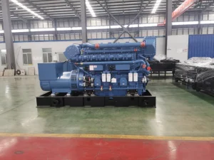 CE ROHS UKCA Silent Auto Start Gas Turbine Generator Set 200kW 250kVA 50 60Hz High Efficiency Gas Methanol for Livestock Farms