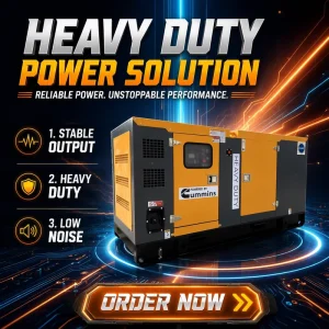 CE Standby Commercial Diesel Engine Electric Start Super Silent Frame 15kw 20kw 25kw 30kW 50 60Hz cummins Power Generator