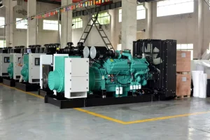 CM ST C1100GF 1200 kW 1500 KVA 2000A Diesel Generator Stamford Auto Start Water Cooled 50 60Hz Single Phase