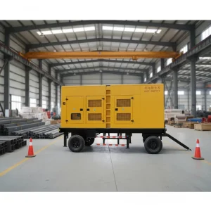 COMLER 50-200KW Silent Trailer Diesel Generator with ATS and Reasonable Price for Drought and Flood Use