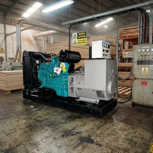 CUMINS 150KW 187.5KVA 3 Phase diesel Generator Set Euro 3 Certified for Indonesia Plywood Factory Heavy Load Stable Operation