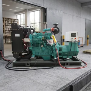 CUMINS 24KW 30KVA 3 Phase 50HZ Open Frame Silent Optional diesel Generator Set for Library Durable Quality Complete Accessories