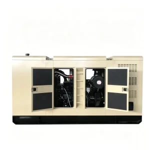 CUMINS 300KW 375KVA Water Cooled Diesel Generator Set Precise Power Regulation Suits Automated Production Lines