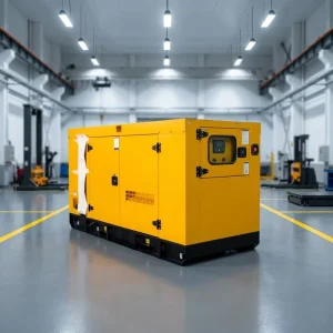 Canopy Portable Silent Diesel Generator 250kW 313KVA Water Cooled Soundproof for Home 3 Phase Engine
