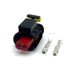 Chevrolet Opel GM 2 Pin Automotive Waterproof Connector VVT Electromagnetic Valve Harness Plug 1 284556 1 55567050 Copper