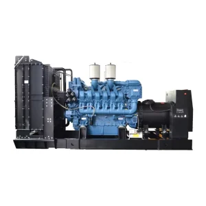 China Factory Supplier Prime Genset 1200kw 1500kva Diesel Power Generator with MTU Engine
