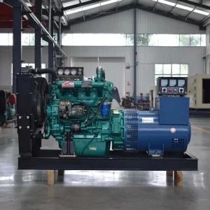 China Made 44kw 55kva Weifang Weichai Brushless110v 220v Standby Power Open Type diesel Generator with Remote Control