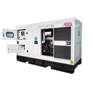 China Price Silent Diesel Generator Power Plant Engine Diesel Generator Set Silent Sound Box SHANGCHAI 50KW