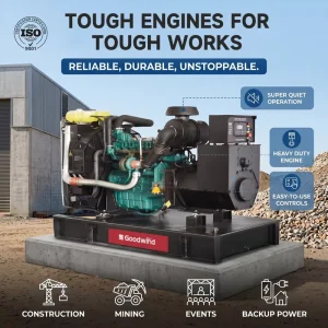 Chinese Brand Diesel Generator Set 120kw 100kw 250kva 300kva 312kva Soundproof Standby Alternator Genset