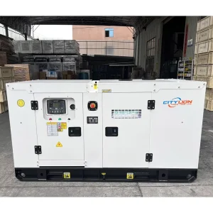 Citylion Super Silent Diesel Generator 20kW 25kW 20kVA 25kVA Portable Remote Start ATS Soundproof Canopy Water Cooled Genset
