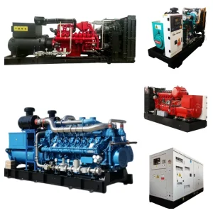 Clean Power 400kw 600kw 800kw 1000kw Mw KVA 1250kVA Open Framme Biogas Natural Gas Genset Gas Generator Set