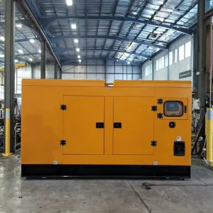 Commercial Cummins Original 100kw 125kva Silent Canopy Diesel Generator and Low Noise China Diesel Generator