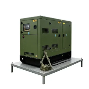 Commercial Diesel Generator 40kw 50kva Three Phase Mobile Silent Type Automatic ATS 60Hz