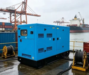 Commercial Industrial Three-Phase Diesel Generator with Yuchai Engine Open Frame Silent Type Auto Start ATS 50 60Hz