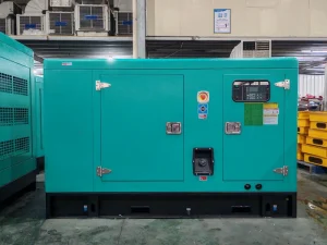Commercial Silent Diesel Generator Set 220V Auto ATS Controller 50/60Hz 40kW 50kVA Backup Power Supermarket Retail Store