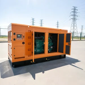 Compact Designed Manufactory Direct 100kVA 150kW Silent Diesel Generator Three Phase Engine Power Set Canopy