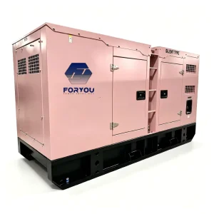 Compact Diesel Generator Set 20KW 40KW 60KW 80KW Silent Type Electric Start Emergency Power Equipment