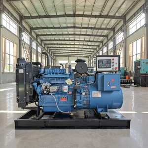 Compact Layout Open Frame Diesel Generator Set Easy Maintenance For On Site Industrial Power Application