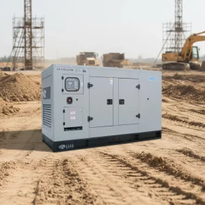 Complete 30kw 50kw 100kw Silent Diesel Generator Set Auto Start Soundproof with Battery and Fuel Tank