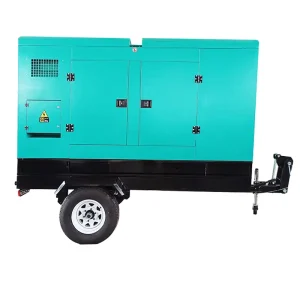 Configurable Rain Shelter High quality Generator Set 100kw Mobile High speed Silent diesel Generator Set
