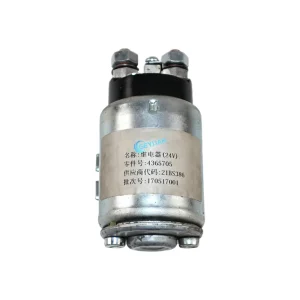 Construction Machinery 4365705 0333009002 24V Engine Preheating Relay For Cummins ISZ13 ISZ14