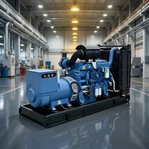 Construction Open Frame Diesel Generator 30kW-60kW Waterproof Canopy Silent Generator for Outdoor Events
