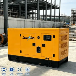 Construction Site Power Ricardo Engine 80kVA 100kVA 120kVA Water Cooled Diesel Generator For Outdoor Use