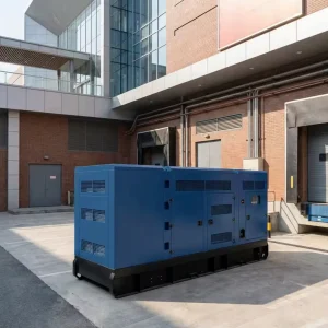 Container Canopy Diesel Generator Auto Start ATS 50 60Hz Large Dynamo Big Power 220 380V Silent Power Plant