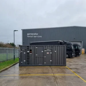 Container Diesel Generator 2 Mw Set with Under Voltage Protection Skid Mounted and Electric Start for Industrial Use