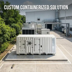 Container Diesel Generator 500KW Industrial Grade Auto Start Silent Type Water Cooled Industrial Use