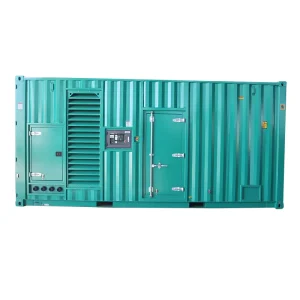 Container Genset Soundproof Cabin Diesel Generator 160kw 180kw 200kva 200kw 250kva 250kw 280kw 300kva 300kw