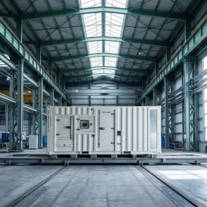 Container Silent Diesel Generator 2500 kW with Auto Start EU Stage V Mining Rated Battery Charger for Industrial Use