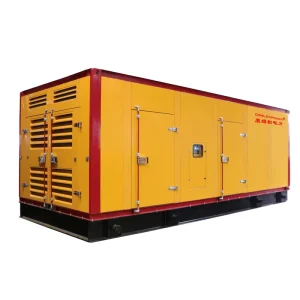 Container Silent Diesel Generator Set 3Phase Genset with ATS Transfer Switch for Factory Hospital Data Center Backup Power