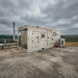 Container Silent Diesel Generator Set with Auto Start High Power Water cooled Standby Power for Remote Areas