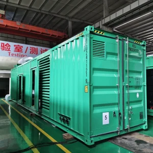 Container Type Diesel Generator 1 Megawatt 1000kw 1250kva Generator Diesel Silent for Power Plant with Cummins Generator