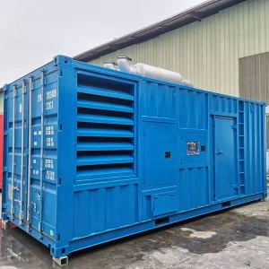 Container Type Diesel Generator Silent 600kw 750kva Diesel Generator Sets for Power Plant with Cummins Engine