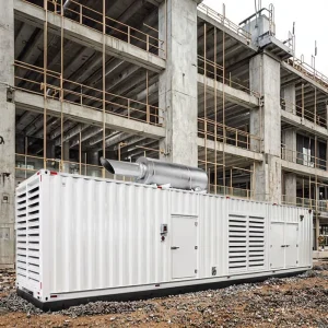 Container Type Generator 1200kw Large Power Diesel Electric Generator With Cummins 1200kw Generator Set