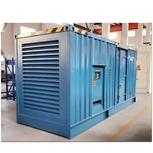 Container Type SDEC Diesel Generator 1500kW 1875kVA 50Hz 60Hz with ATS for Data Center Emergency Standby Power