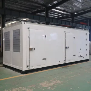 Container Type Silent Canopy 2000kVA Diesel Generator Set with Cummins Perkins Mtu Weichai Engine
