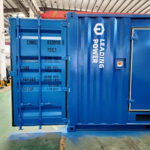 Container Type Super Silent Diesel Generator Set 400 1000kW 500 1000kVA Heavy Duty 3 Phase 50Hz ATS Auto Start Remote Start CE