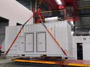 Containerized 1400kW 1500kW Natural Gas Generator Set Easy Transport And Installation