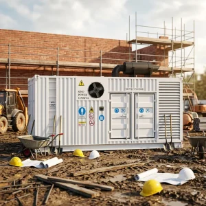 Containerized Silent Diesel Generator Set 1125kva 1250KVA 1375kva Certified Heavy Duty Industrial Generator Remote Start