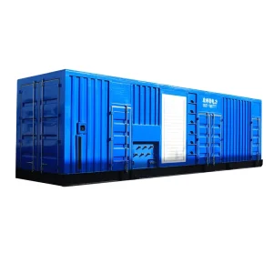 Containerized Silent Diesel Generator Set Soundproof Container Genset with ATS Industrial Backup Power Supply 50/60Hz