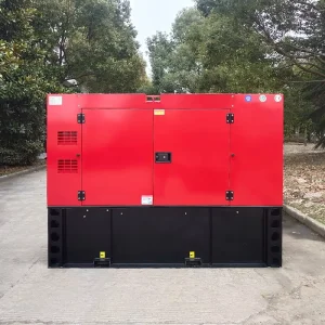 Continuous Customized Fuel Tank 24Kw 30Kva Water Cooled Heavy Duty 4B3.9 G2 Diesel Electric Generator Silent Type Genset