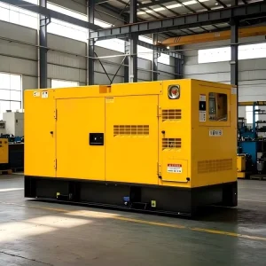 Continuous Generator 50Kw 62.5Kva Alternator Sound Proof Diesel Genset Backup Power Industrial Commercial