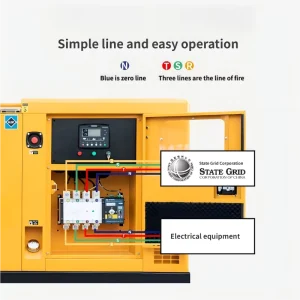 Copper Brushless Silent Diesel Generator Set with Rain Proof Layer and Low Noise 30kw 1000 kW Silent Generator Set