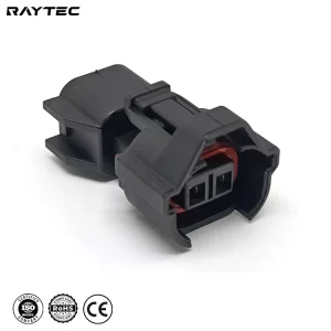 Copper Fuel Injector Adapters Electrical Connectors EV6 DN Adapter 2 Pin Auto Electrical Plug 12V 15A IP67