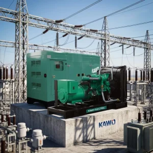 Cross-Border Prestige Football 558KW 50Hz Water Cooled 3P4W Full Auto Industrial Silent Generator ATS