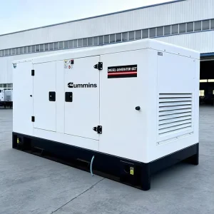 Cuminns 50KW 62.5KVA Silent Diesel Generator Set 4BTA3.9 G2 Engine 4 Cylinder 50Hz 60Hz Standby Power for Industrial